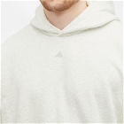 Adidas Men's Basketball Hoodie in Cream White