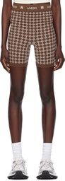 AMIRI Brown MA Quad Seamless Sport Shorts