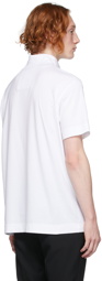 Givenchy White Funnel Neck 4G T-Shirt