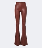 Stouls Gege leather flared pants