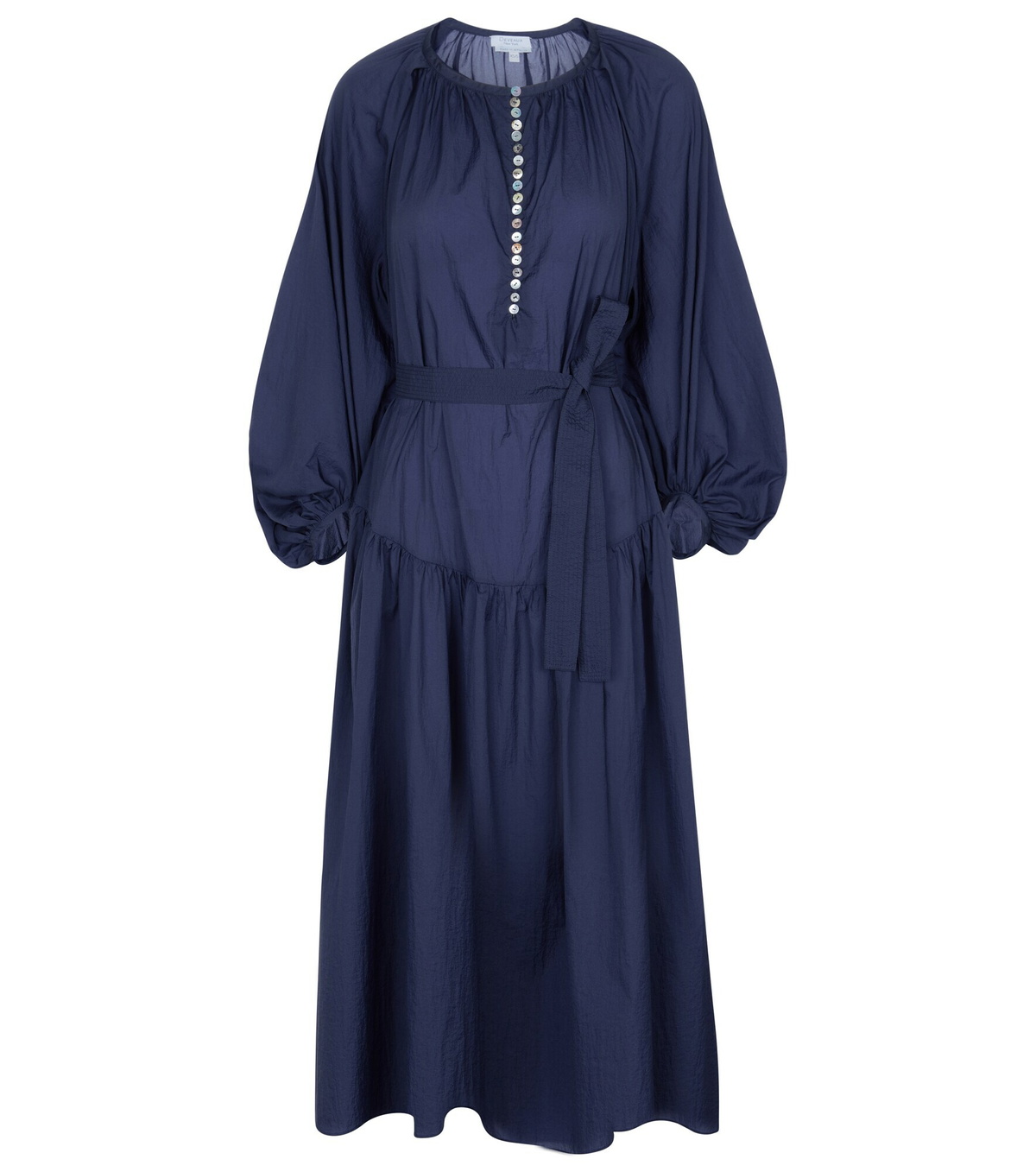 Deveaux New York - Ruth cotton midi dress