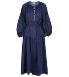 Deveaux New York - Ruth cotton midi dress