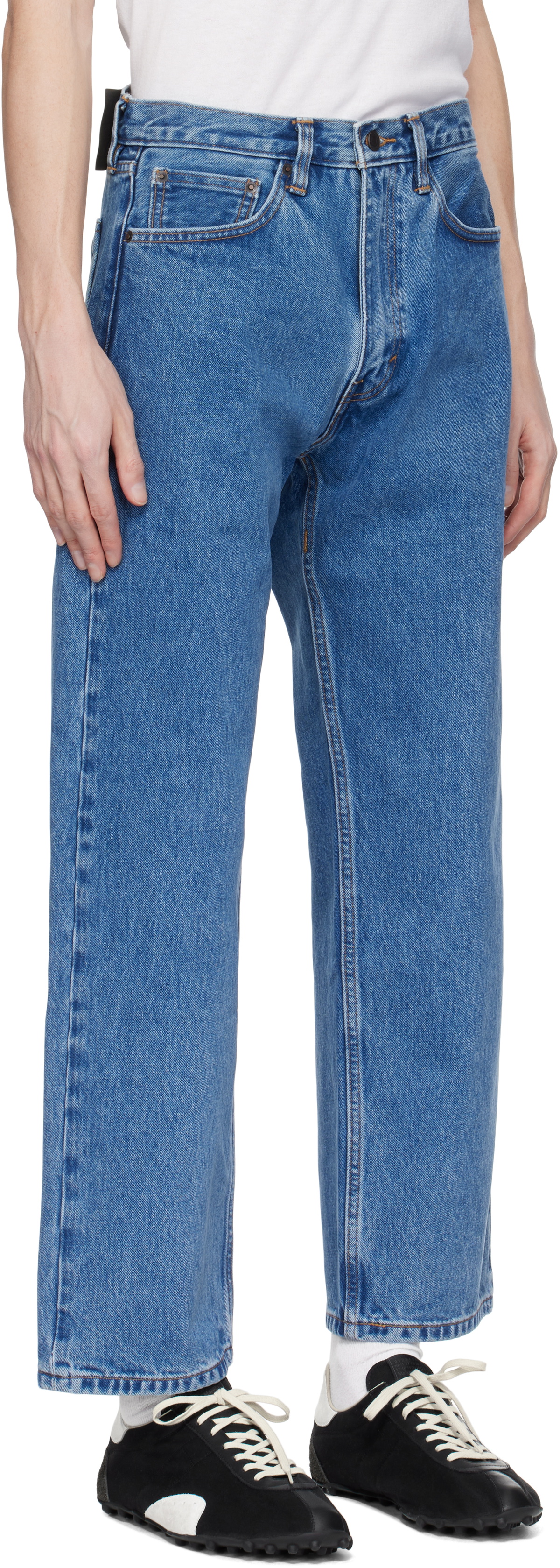 Levi's Blue Skateboarding Baggy 5 Pocket Jeans