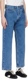 Levi's Blue Skateboarding Baggy 5 Pocket Jeans