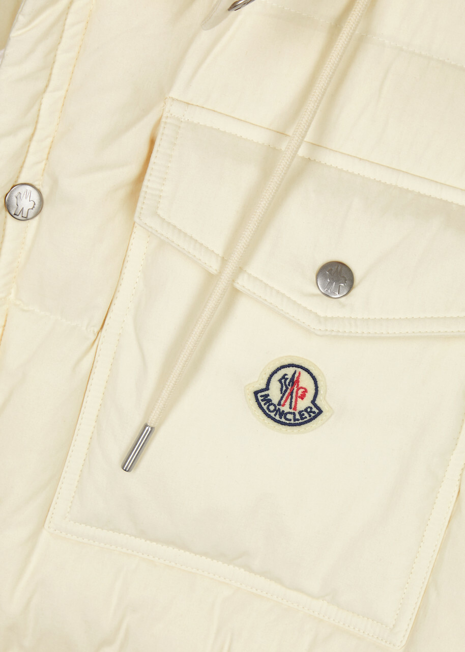 Moncler Karakorum 1954 Quilted Cotton Jacket Cream Moncler