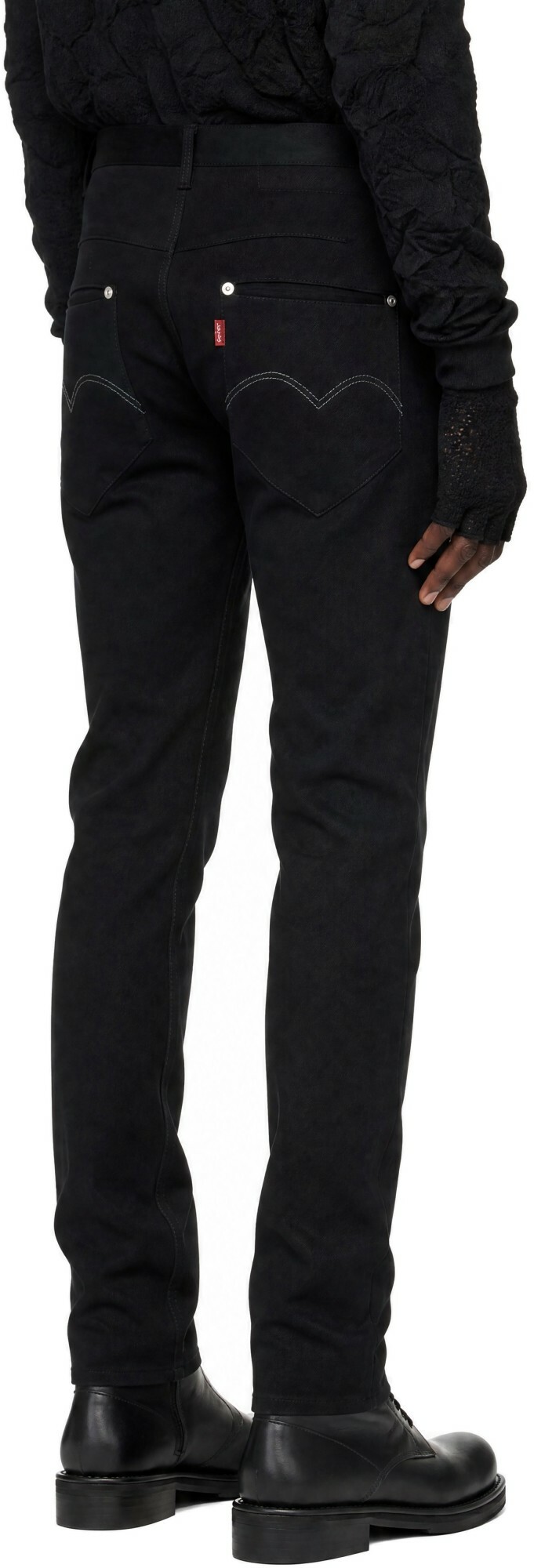 Junya Watanabe Black Levi's Edition Wool Trousers