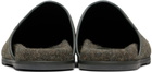 Rick Owens Gray Concordians Granola Mule Loafers