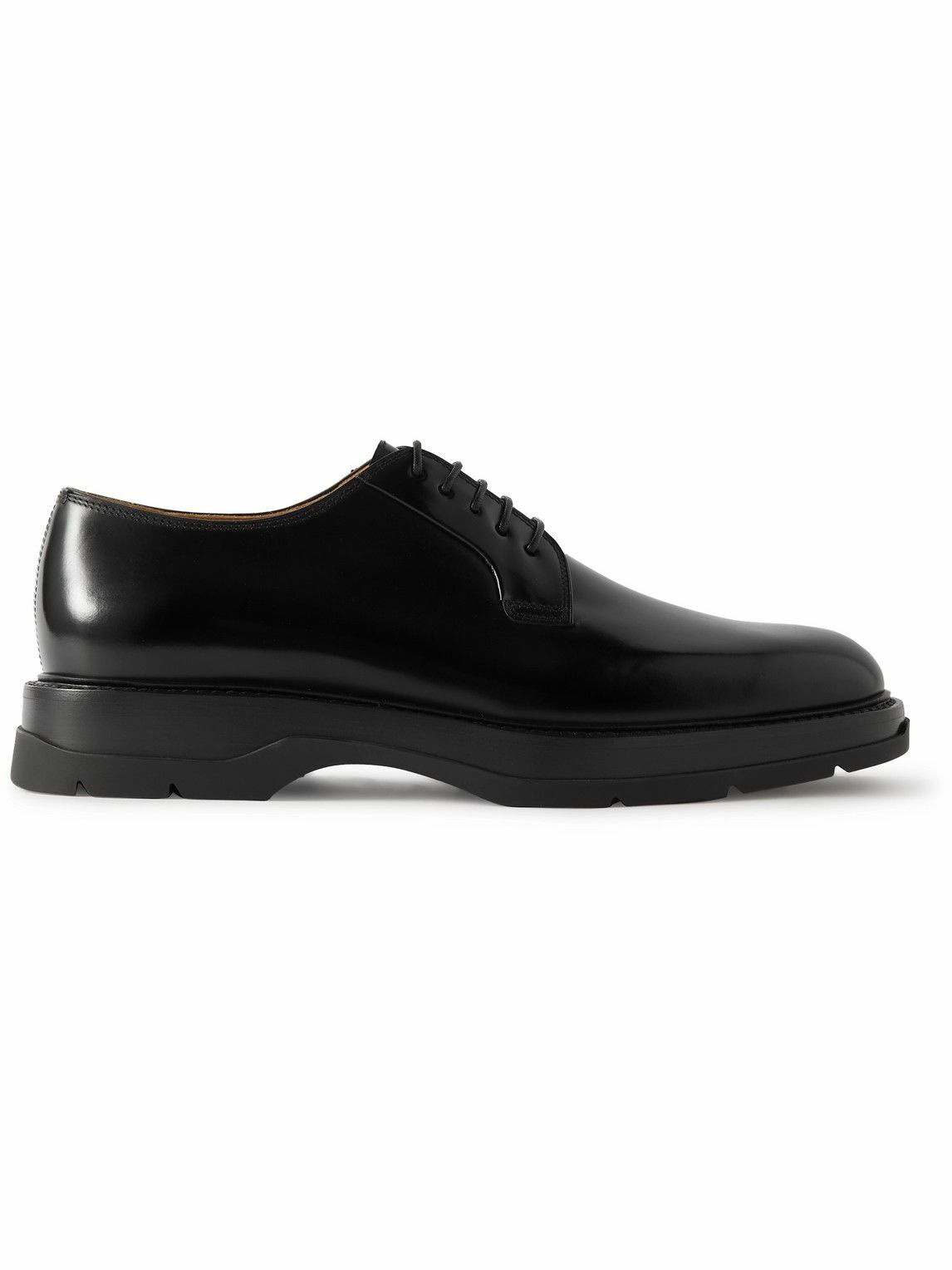Dunhill - Hybrid Leather Derby Shoes - Black Dunhill