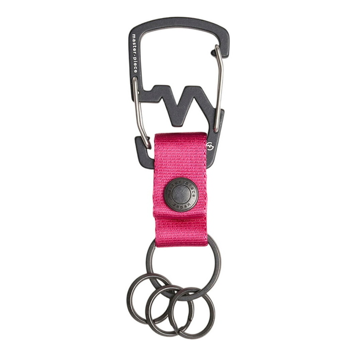 Photo: Master-Piece M-Carabiner Key Ring in Pink