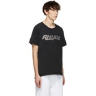 Rhude Black Rhinestone Logo T-Shirt