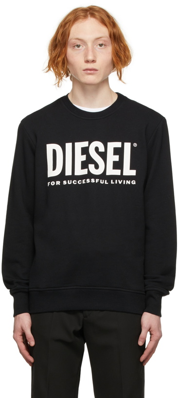 Photo: Diesel Black Ecologo Sweater