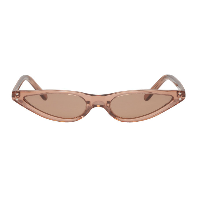 Photo: George Keburia Brown Micro Cat-Eye Sunglasses