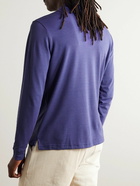 Outdoor Voices - Birdie Stretch Recycled-Piqué Polo Shirt - Purple