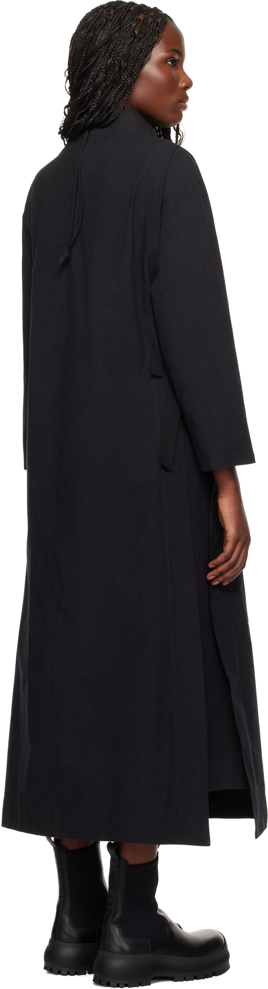 Toogood Black 'The Scuba Diver' Midi Dress