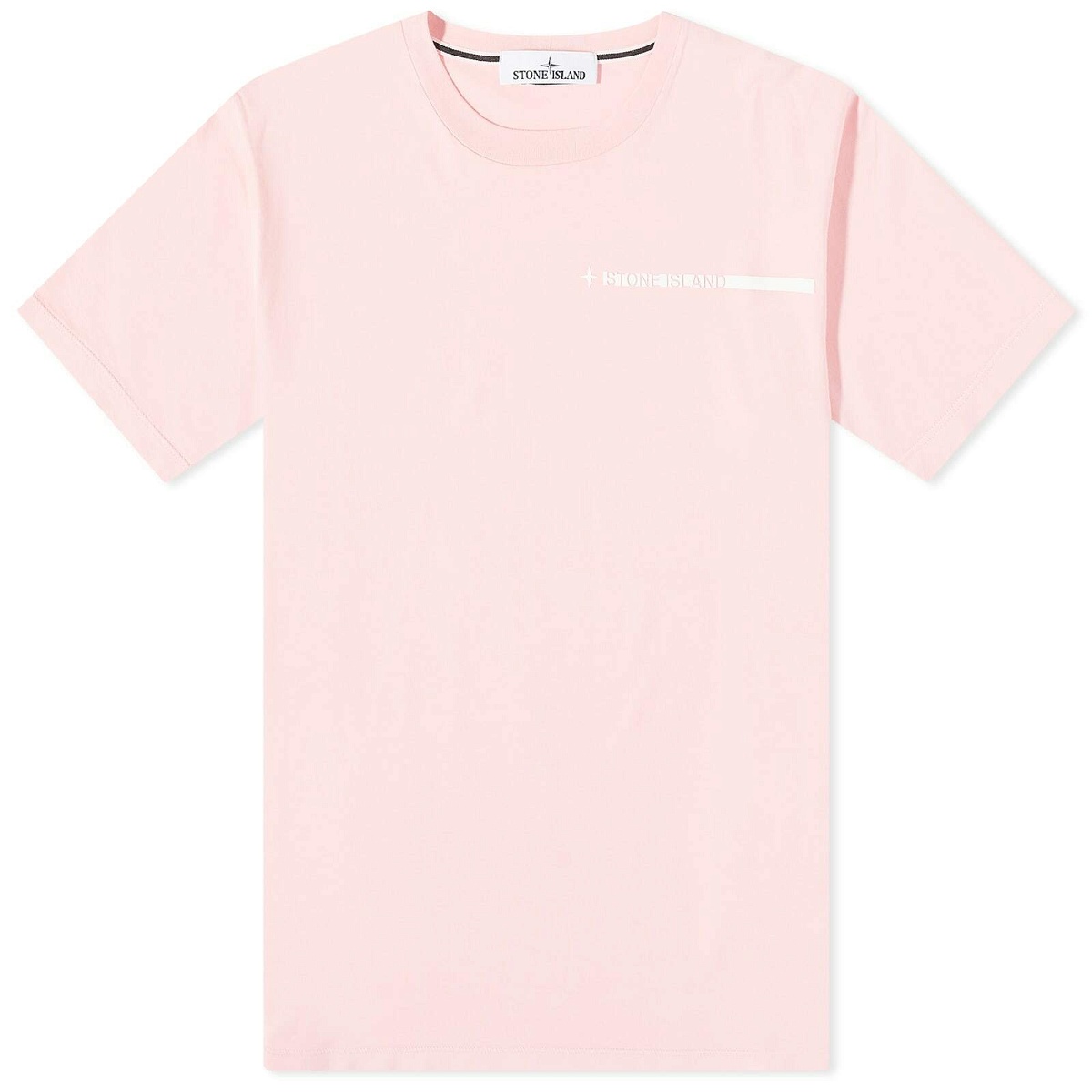 Photo: Stone Island Men's Micro Graphics Three T-Shirt in Pink
