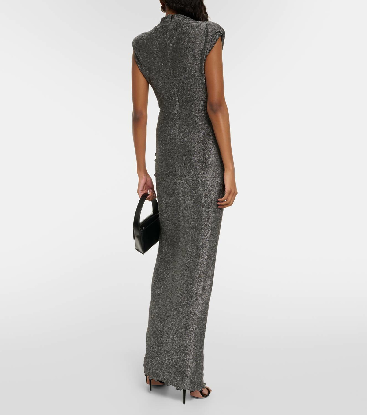 Diane von Furstenberg Apollo metallic jersey maxi dress Diane von Furstenberg Diane von Furstenberg Apollo metallic jersey maxi dress Diane von Furstenberg