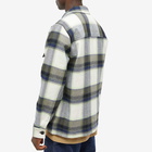 NN07 Men's Wilas Check Overshirt in Blue Check