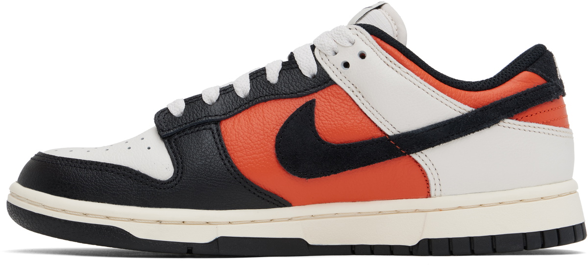 black white and orange nikes
