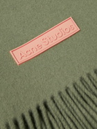 Acne Studios - Vesta Fringed Wool Scarf