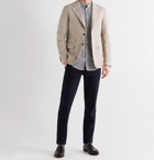 Massimo Alba - Slim-Fit Cotton and Linen-Blend Blazer - Neutrals