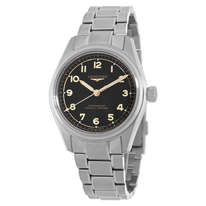 Photo: Longines Spirit Pilot Automatic Black Dial Mens Watch L3.809.4.53.6