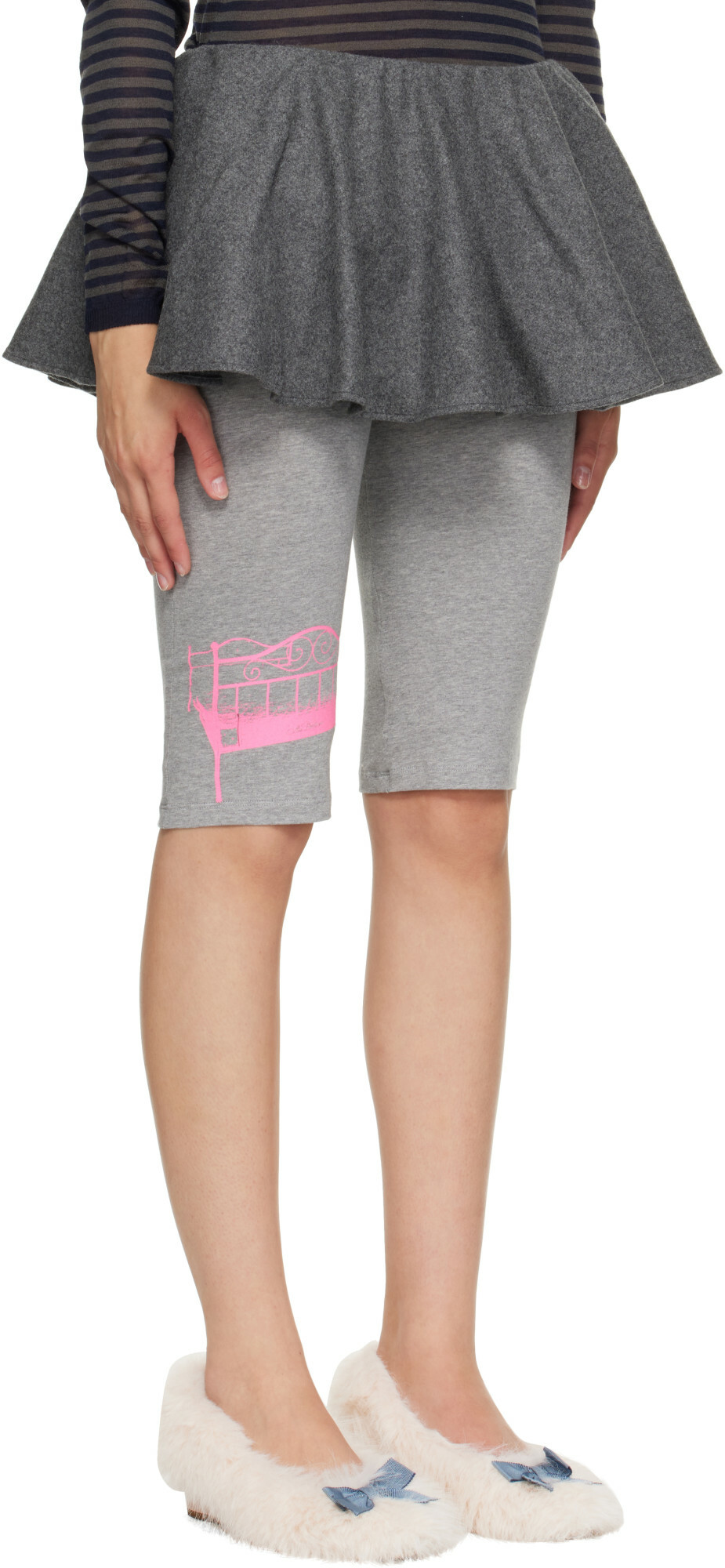 Sandy Liang Gray Helio Skort
