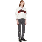 Givenchy Off-White Motocross Print Sweatshirt