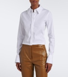 Dorothee Schumacher Cotton-blend poplin shirt