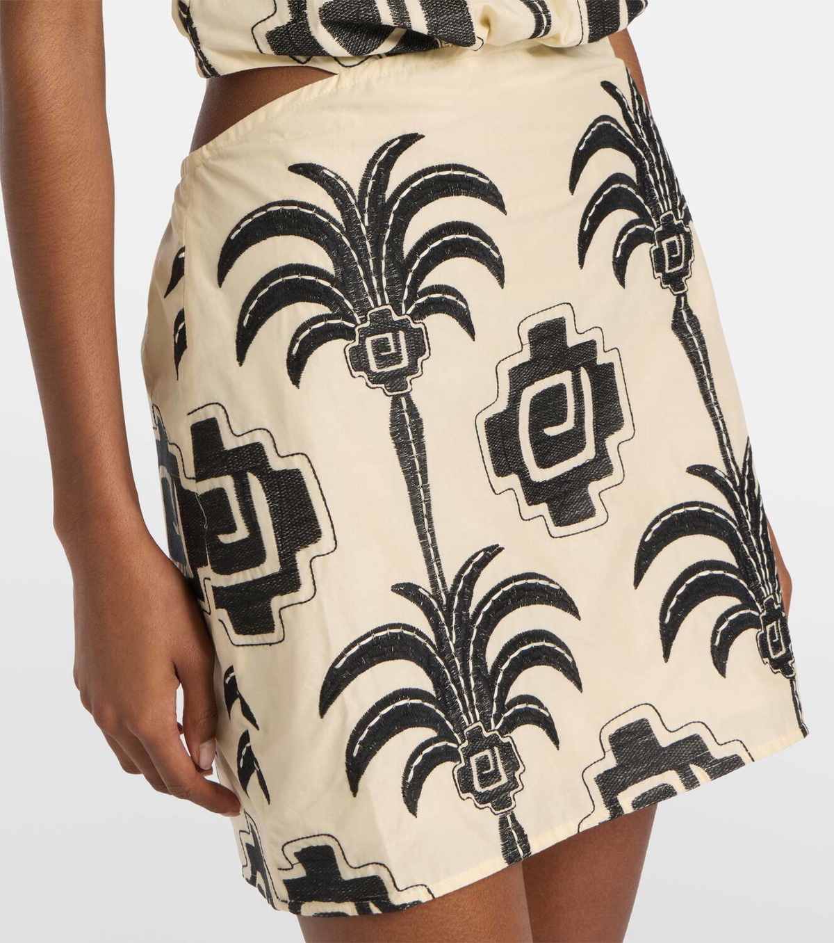 Johanna Ortiz Pintaderas embroidered minidress
