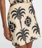 Johanna Ortiz Pintaderas embroidered minidress