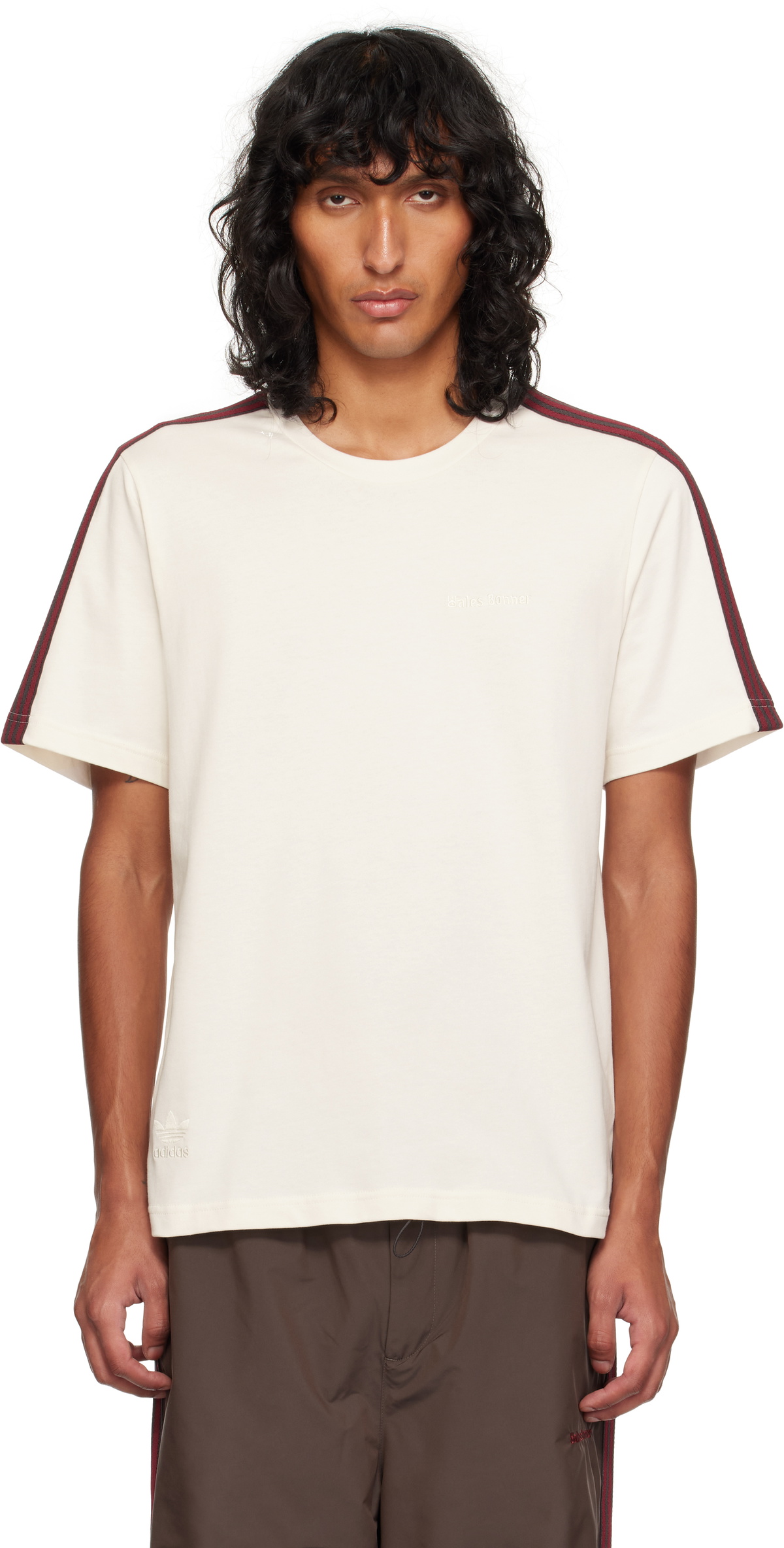 Wales Bonner: Off-White adidas Originals Edition Set-In T Wales Bonner: Off-White adidas Originals Edition Set-In T