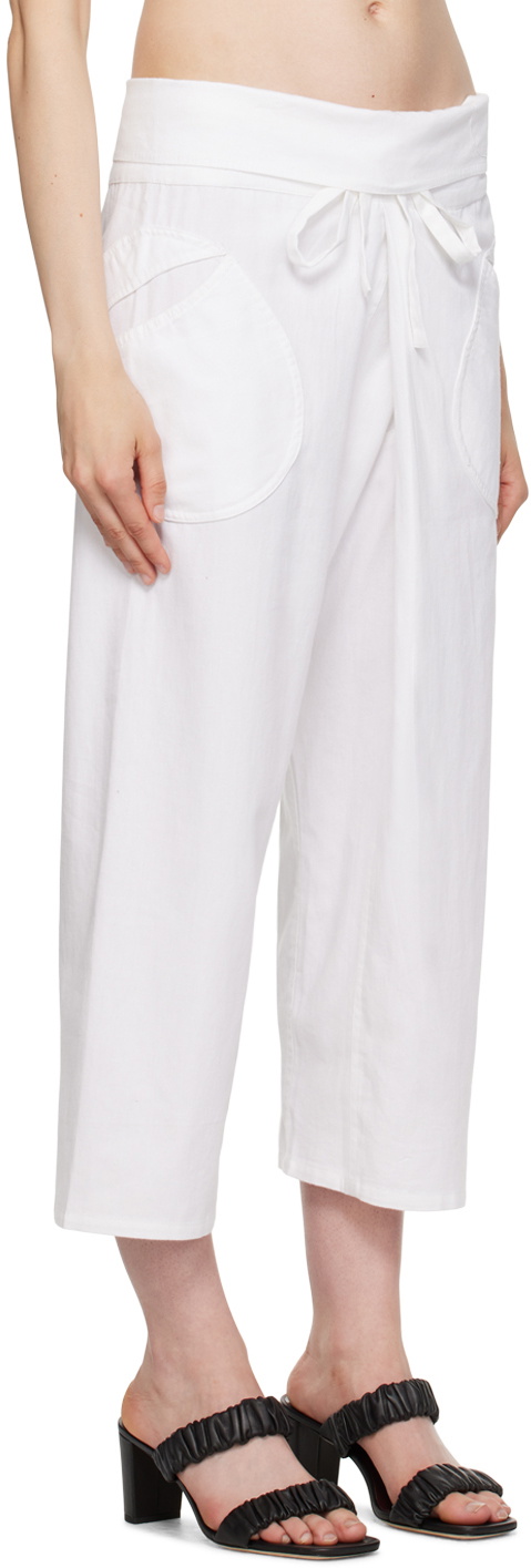 Gimaguas White Oahu Trousers Gimaguas