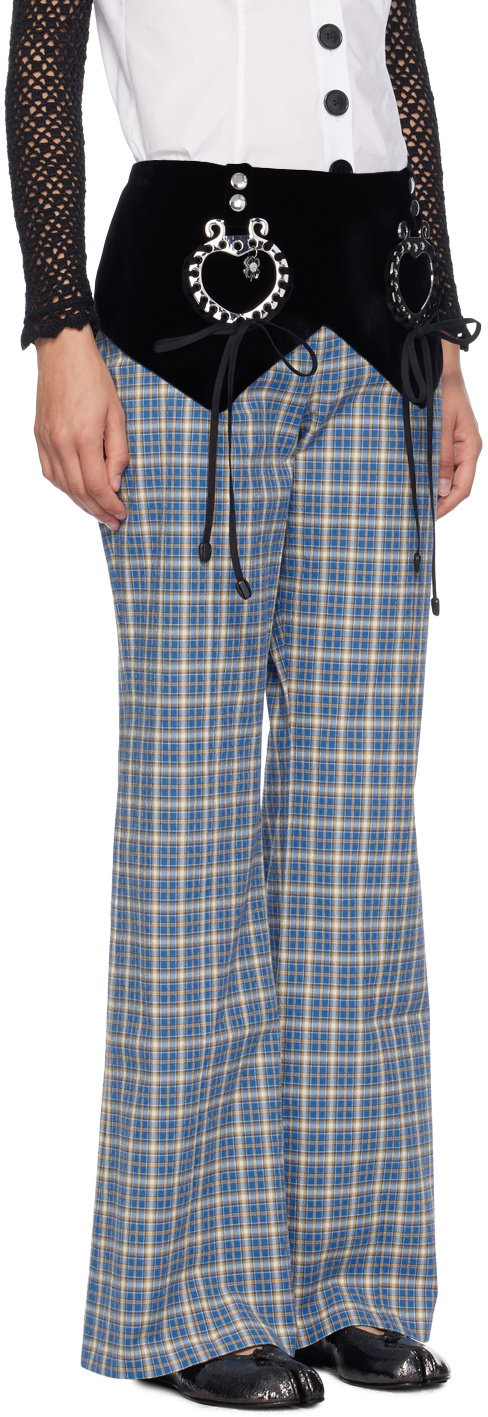 Chopova Lowena Blue Bell Rope Trousers