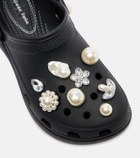 Simone Rocha x Crocs embellished platform clogs