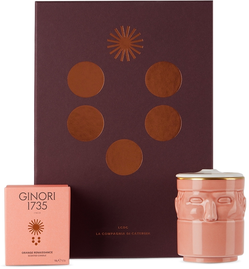 Ginori 1735 Il Seguace Orange Renaissance Candle