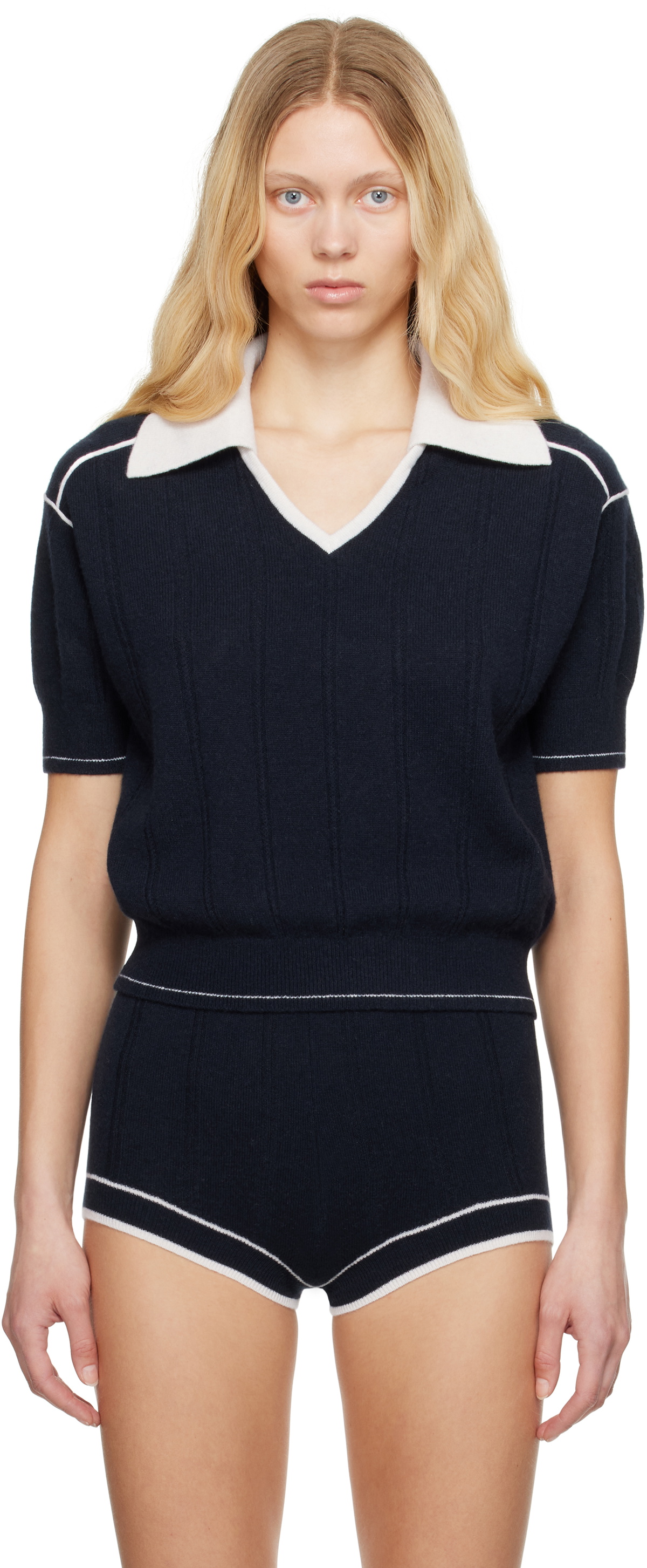 Guest in Residence Navy Pele Polo