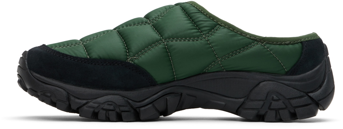 Merrell 1TRL Green Moab 2 Slide Quilted Loafers