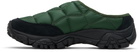 Merrell 1TRL Green Moab 2 Slide Quilted Loafers