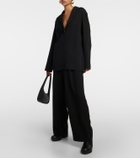 The Row Greta leather Chelsea boots