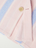 Guest In Residence - Baja Everywear Striped Cashmere Cardigan - Pink