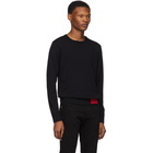 Versace Jeans Couture Black Knit Sweater