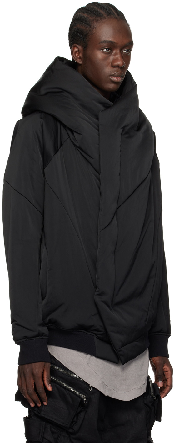 Julius Black Paneled Jacket