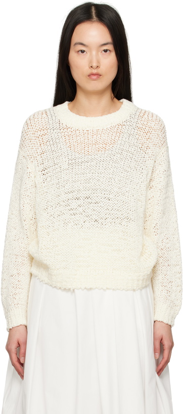 Photo: Staud Off-White Cala Sweater