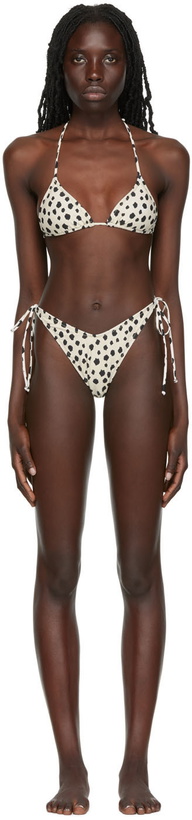 Photo: Reina Olga White & Black Susan Bikini