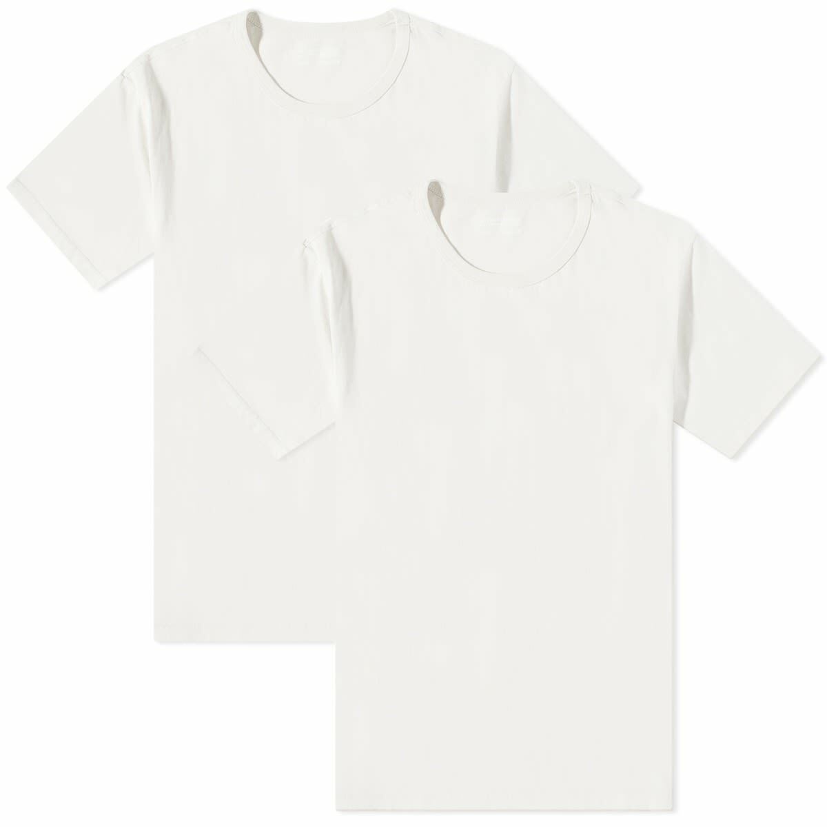 Lady White Co. Men's Tubular T-Shirt 2-Pack in Off White Lady White Co.
