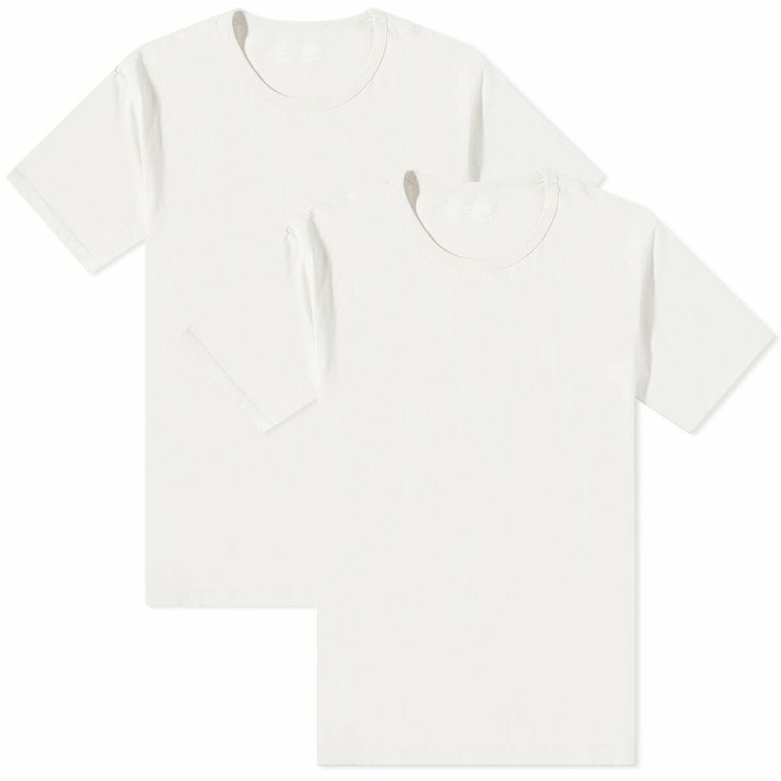 Photo: Lady White Co. Men's Tubular T-Shirt 2-Pack in Off White
