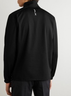 RLX Ralph Lauren - Stretch Recycled-Jersey Half-Zip Top - Black