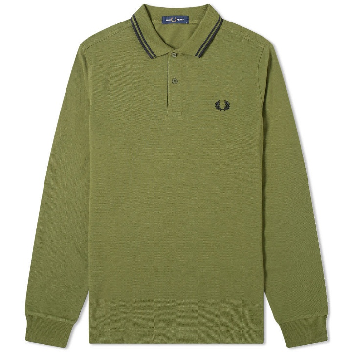 Photo: Fred Perry Authentic Long Sleeved Twin Tipped Polo