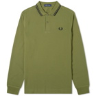 Fred Perry Authentic Long Sleeved Twin Tipped Polo