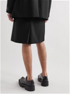 Raf Simons - Pleated Recycled Canvas Skirt - Black